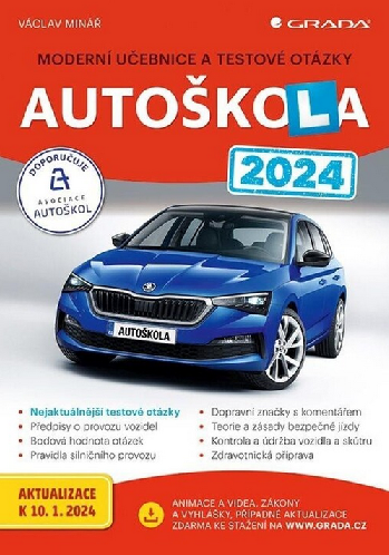 Autoškola 2024: Moderní učebnice a testové otázky