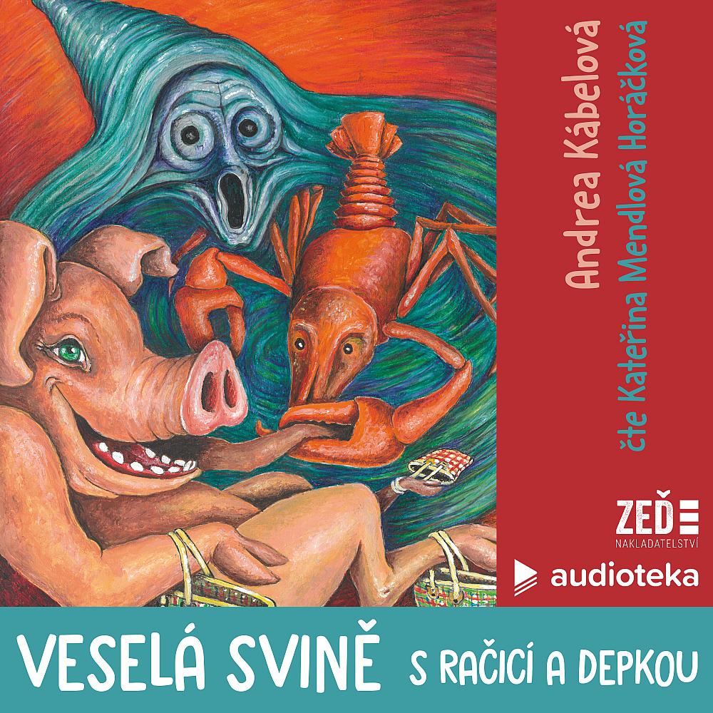 Veselá svině s račicí a depkou