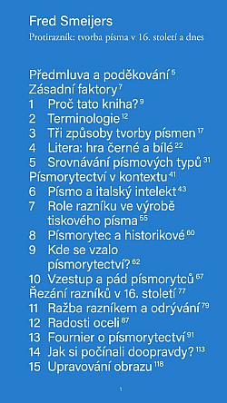 Protirazník: Tvorba písma v 16. století a dnes