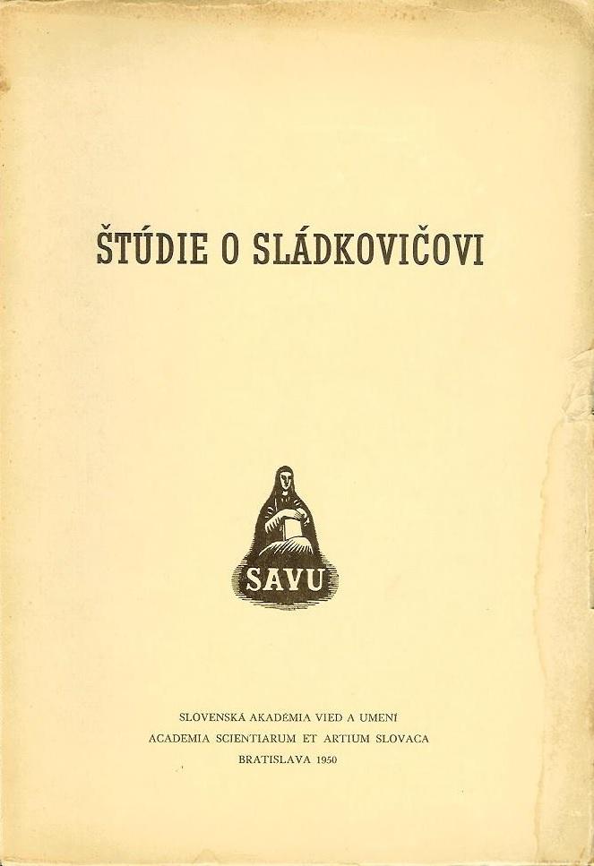 Štúdie o Sládkovičovi