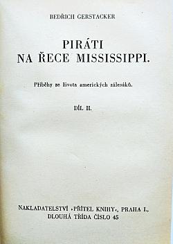 Piráti na řece Mississippi. Díl II.