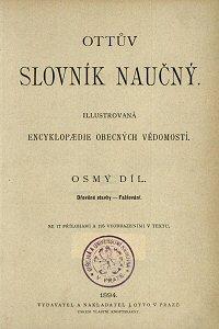 Ottův slovník naučný. Díl 8, Dřevěné stavby–Falšování