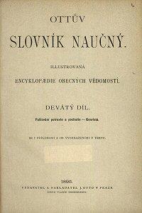 Ottův slovník naučný. Díl 9, Falšováni potravin a pochutin–Genrista