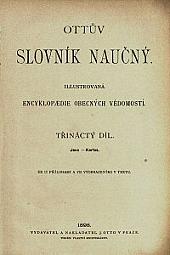 Ottův slovník naučný. Díl 13, Jana–Kartas