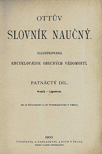 Ottův slovník naučný. Díl 15, Krajčij–Ligustrum