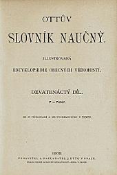 Ottův slovník naučný. Díl 19, P–Pohoř