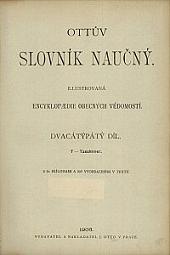 Ottův slovník naučný. Díl 25, T–Tzschirner