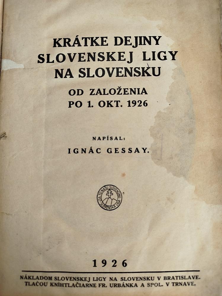 Krátke dejiny Slovenskej ligy na Slovensku