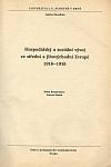 Hospodářský a sociální vývoj ve střední a jihovýchodní Evropě 1918-1938