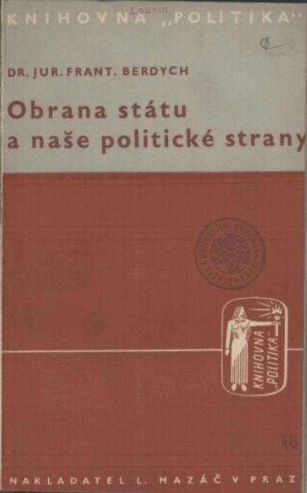 Obrana státu a naše politické strany