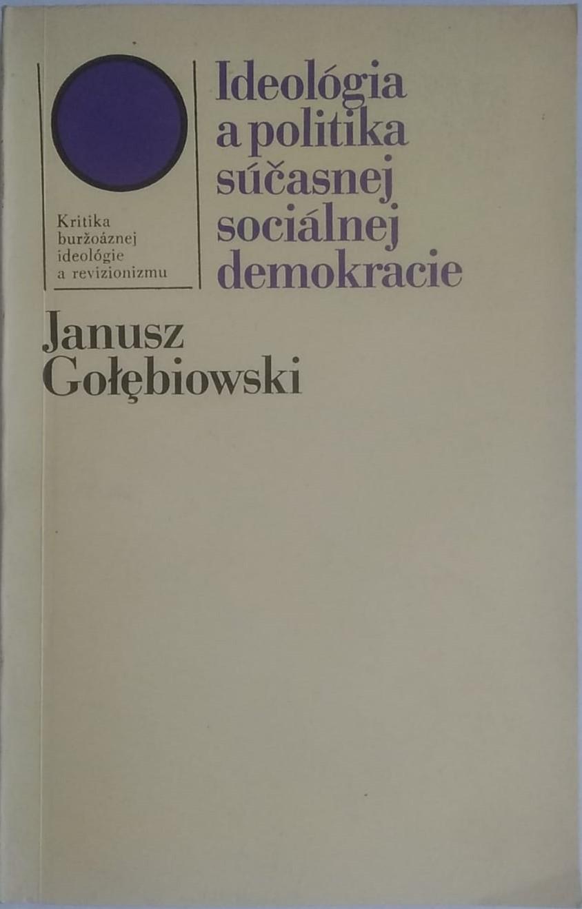 Ideológia a politika súčasnej sociálnej demokracie