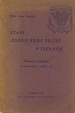 Staré usedlé rody selské v Čechách