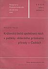 Královská česká společnost nauk a počátky vědeckého průzkumu přírody v Čechách