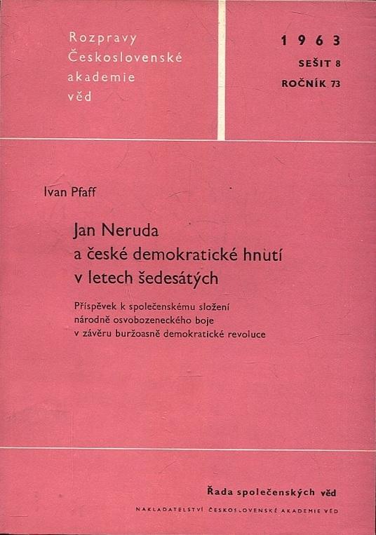 Jan Neruda a české demokratické hnutí v letech šedesátých