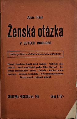 Ženská otázka v letech 1900-1920