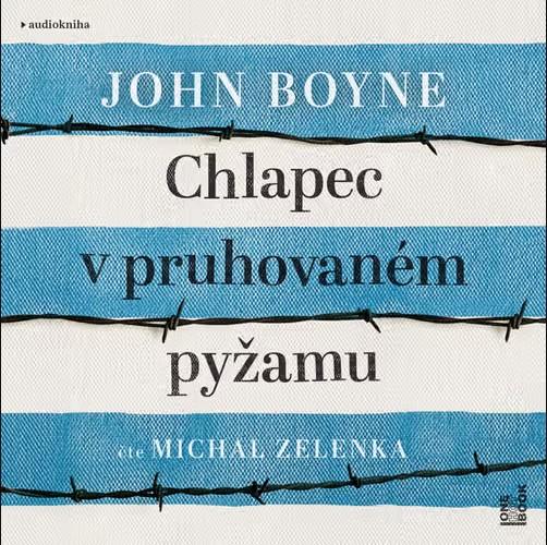 Chlapec v pruhovaném pyžamu