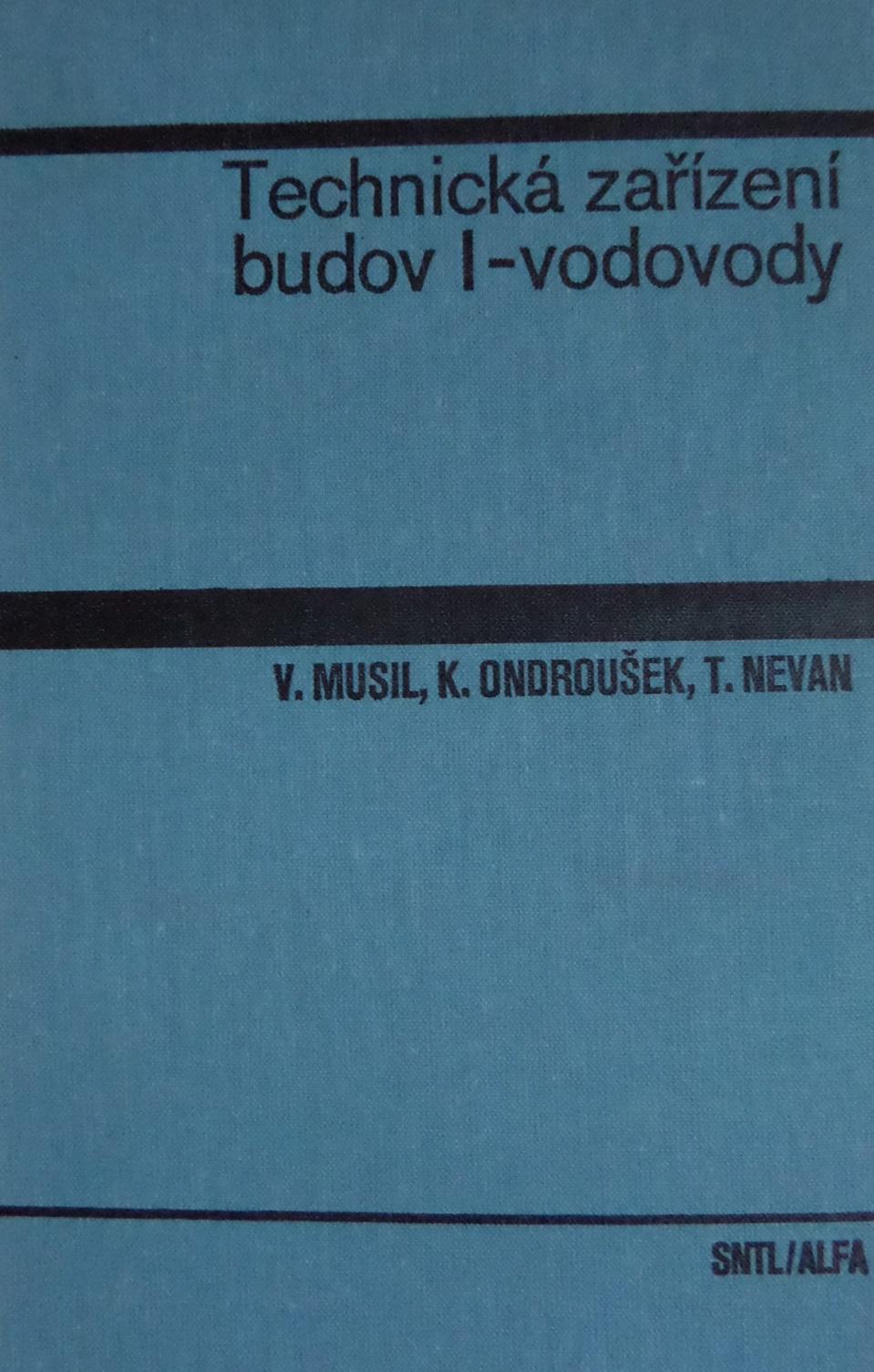 Technická zařízení budov I - Vodovody