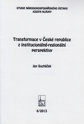 Transformace v České republice z institucionálně-regionální perspektivy