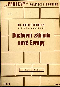 Duchovní základy nové Evropy