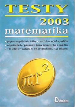 Testy 2003: Matematika