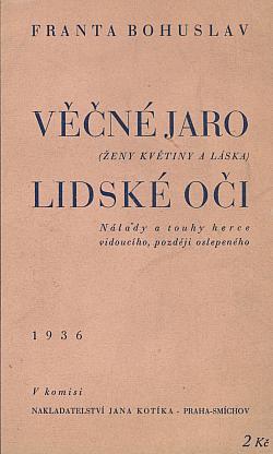 Věčné jaro (ženy, květiny a láska) a lidské oči: nálady a touhy herce vidoucího, posléze oslepeného