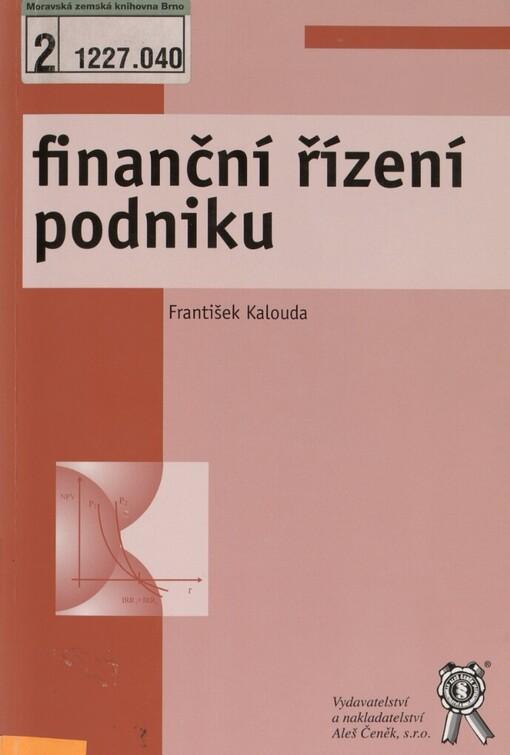 Finanční řízení podniku