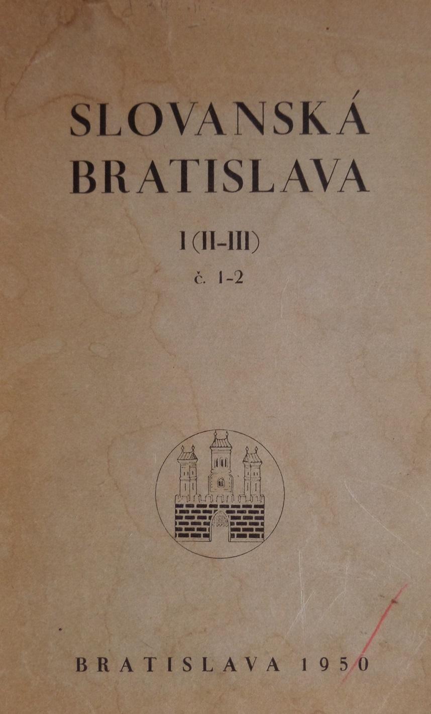 Slovanská Bratislava II - III