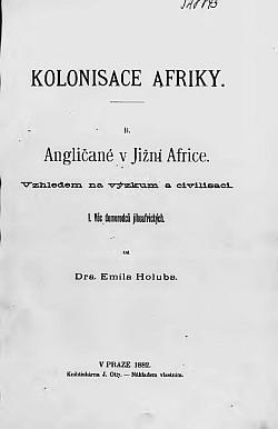 Kolonisace Afriky. B, Angličané v Jižní Africe: Vzhedem na výzkum a civilisaci. I., Věc domorodců jihoafrických