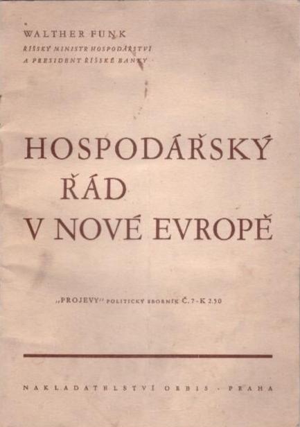 Hospodářský řád v nové Evropě