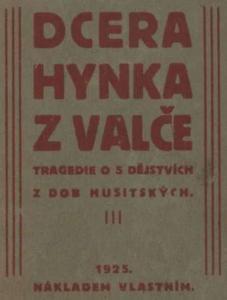 Dcera Hynka z Valče