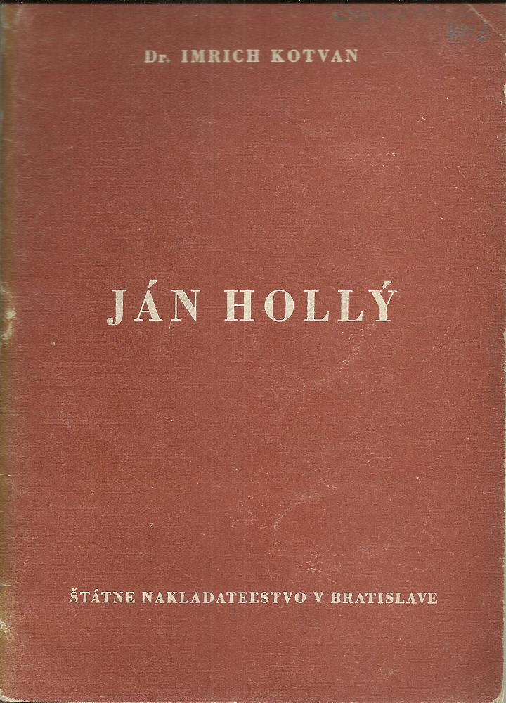 Ján Hollý (1785 - 1849)