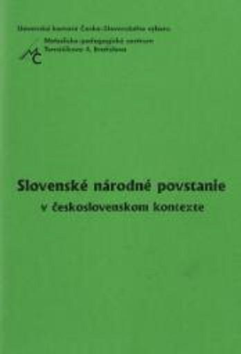 Slovenské národné povstanie v československom kontexte