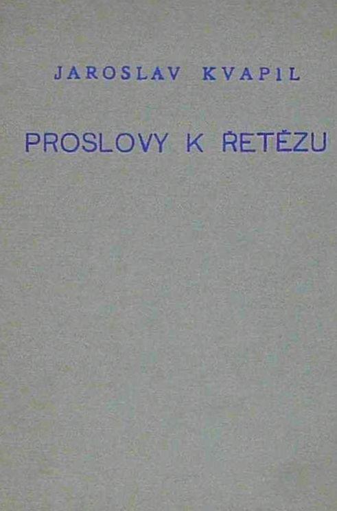 Proslovy k řetězu