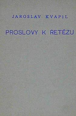 Proslovy k řetězu