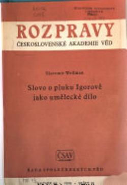 Slovo o pluku Igorově jako umělecké dílo