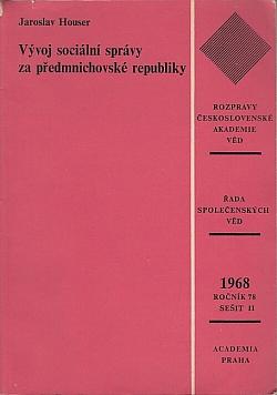 Vývoj sociální správy za předmnichovské republiky