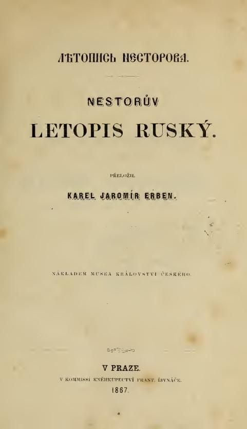 Nestorův letopis ruský