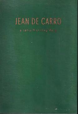 Jean de Carro a jeho Karlovy Vary