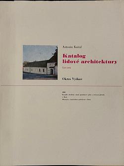 Katalog lidové architektury. Část šestá, Okres Vyškov