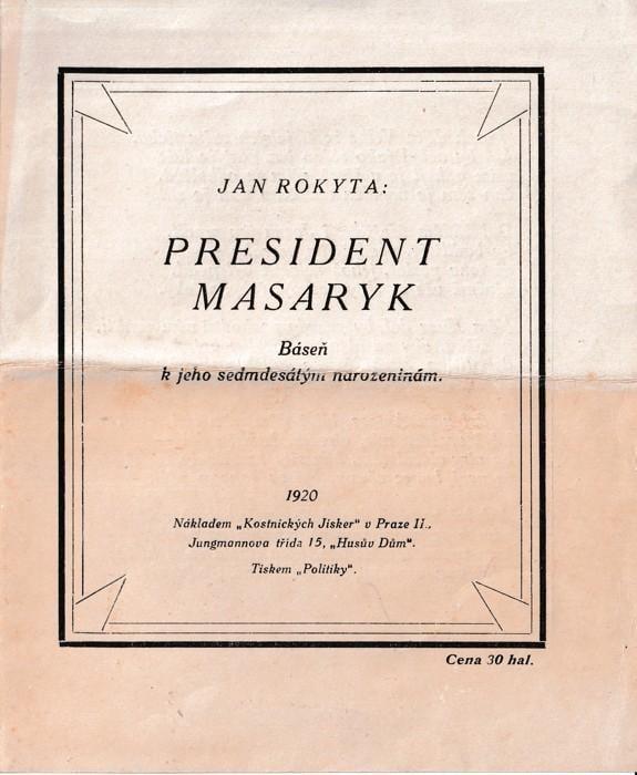 President Masaryk