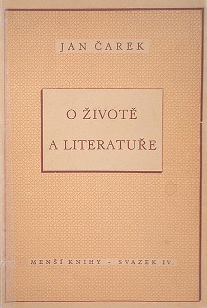 O životě a literatuře