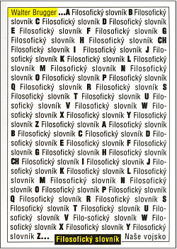 Filozofický slovník