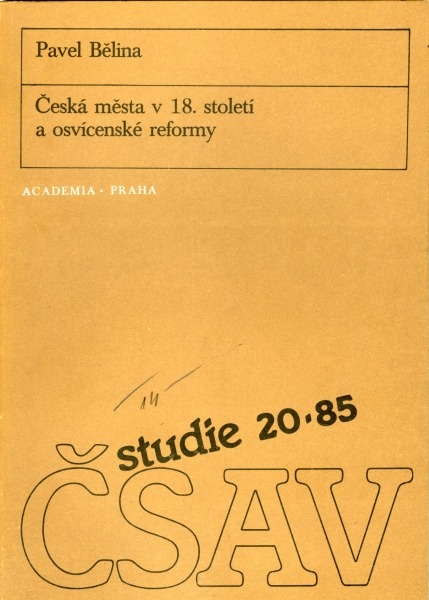 Česká města v 18. století a osvícenské reformy