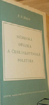 Německá otázka a československá politika