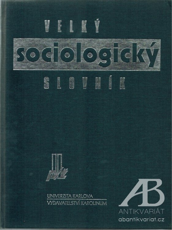 Velký sociologický slovník